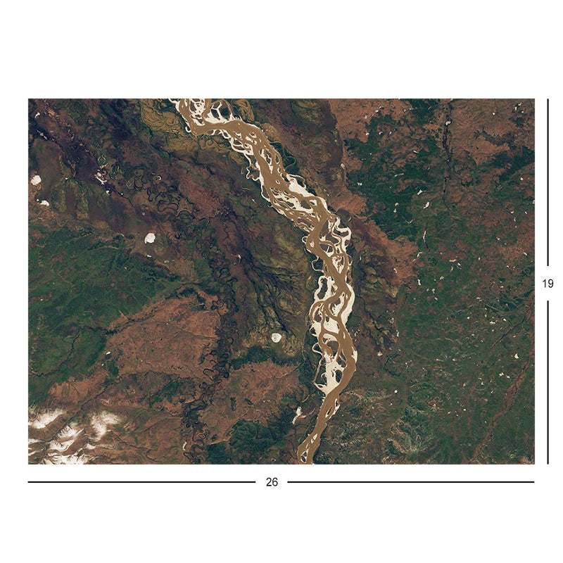 Floods along the Yukon, Alaska Jigsaw Puzzle