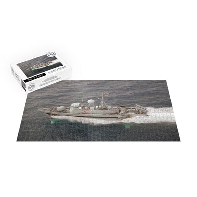 Patrol Combatant-Missile (Hydrofoil) USS Aquila (PHM 4) Underway in the Gulf of Mexico Jigsaw Puzzle