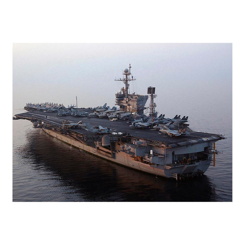 Aircraft Carrier USS John F. Kennedy (CV 67) Underway in the Arabian Sea Jigsaw Puzzle