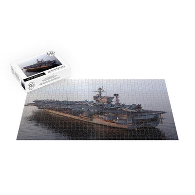 Aircraft Carrier USS John F. Kennedy (CV 67) Underway in the Arabian Sea Jigsaw Puzzle