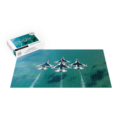 Thunderbirds Perform at Cocoa Beach, FL Jigsaw Puzzle