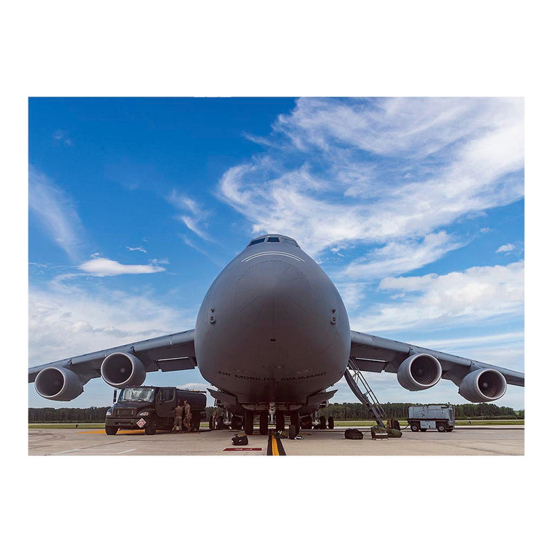 Refueling A C-5M Super Galaxy At Dover Air Force Base Jigsaw Puzzle