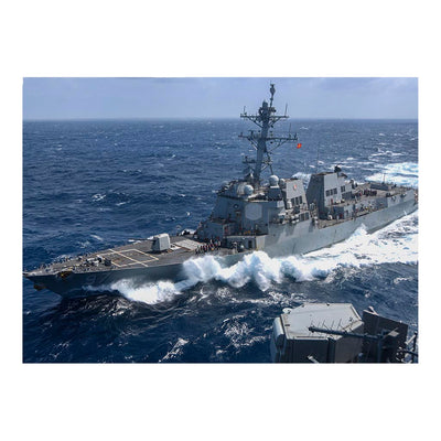 USS Halsey Guided Missile Destroyer Jigsaw Puzzle
