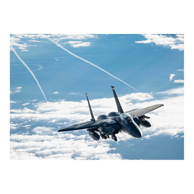 A 389th Expeditionary Fighter F-15E Strike Eagle Within The U.S. Central Command AOR Jigsaw Puzzle