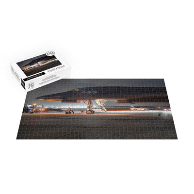 A B-1B Lancer Towed At Andersen Air Force Base, Guam Jigsaw Puzzle