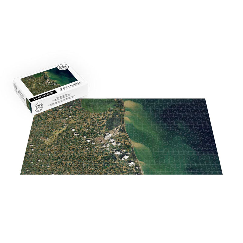 Landsat Image of Flooding in Emilia-Romagna, Italy Jigsaw Puzzle