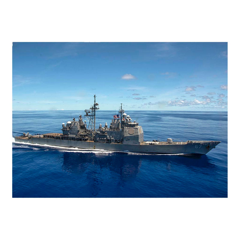 USS Shiloh Guided Missile Cruiser Alongside Jigsaw Puzzle