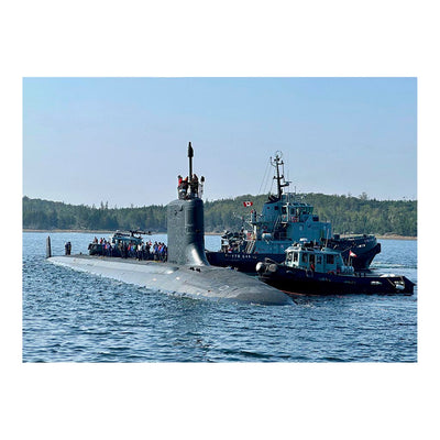 USS Indiana (SSN 789) Arrives in Halifax, Nova Scotia Jigsaw Puzzle