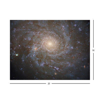 Hubble Spies a Stunning Spiral Jigsaw Puzzle