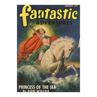 Fantastic Princess Of The Sea Pulp Fiction Jigsaw Puzzle