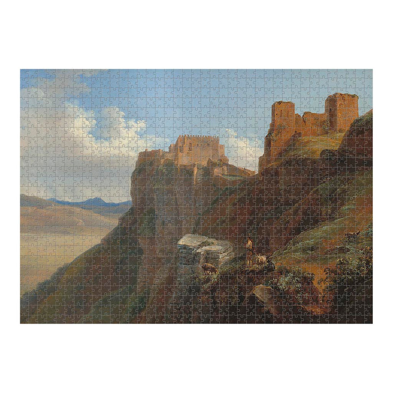 View of the Castello Di San Giuliano Jigsaw Puzzle