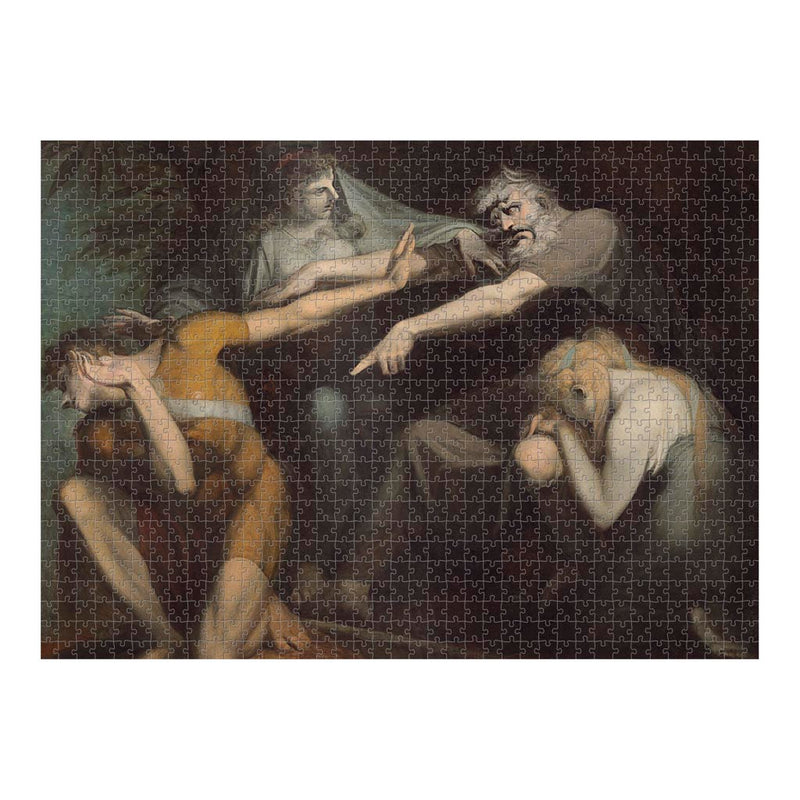 Oedipus Curing His Son Ploynices Jigsaw Puzzle