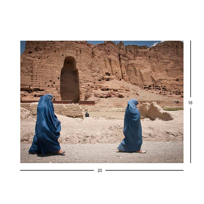 Wikimedia Commons Jigsaw Puzzle Of The Day Missing Buddhas of Bamiyan