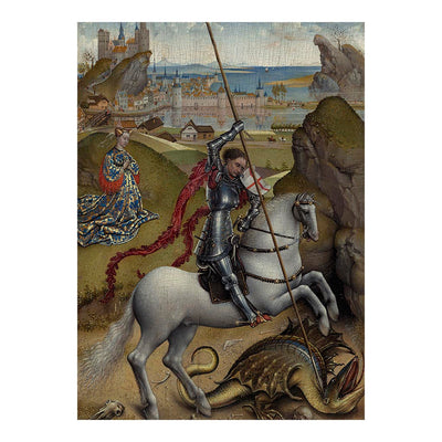 Saint George And The Dragon Jigsaw Puzzle