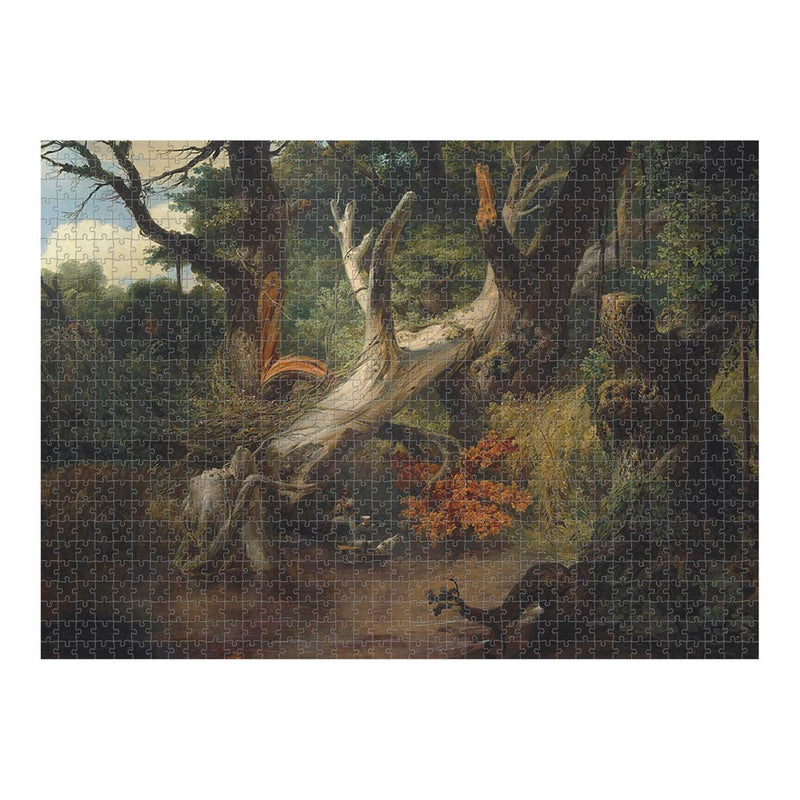 Hunting in the Pontine Marshes Jigsaw Puzzle