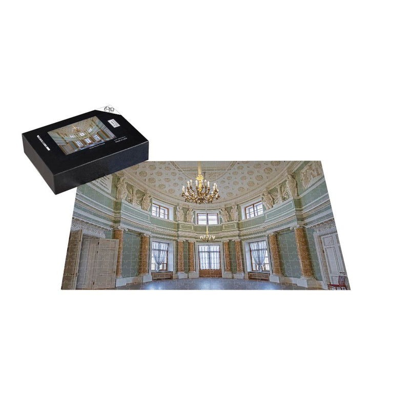 Wikimedia Commons Jigsaw Puzzle of the Day The Oval Hall of the Saint Michael&