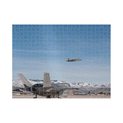 A-10 Thunderbolt II pilots with the 190th Fighter Squadron Jigsaw Puzzle