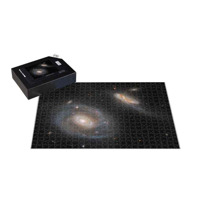 Hubble Captures a Peculiar Galactic Pair Jigsaw Puzzle