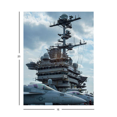 The Nimitz-class Aircraft Carrier USS Harry S. Truman Jigsaw Puzzle
