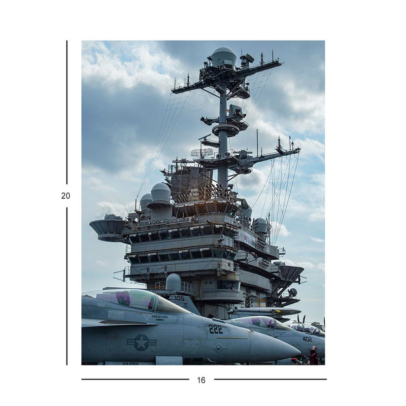 The Nimitz-class Aircraft Carrier USS Harry S. Truman Jigsaw Puzzle
