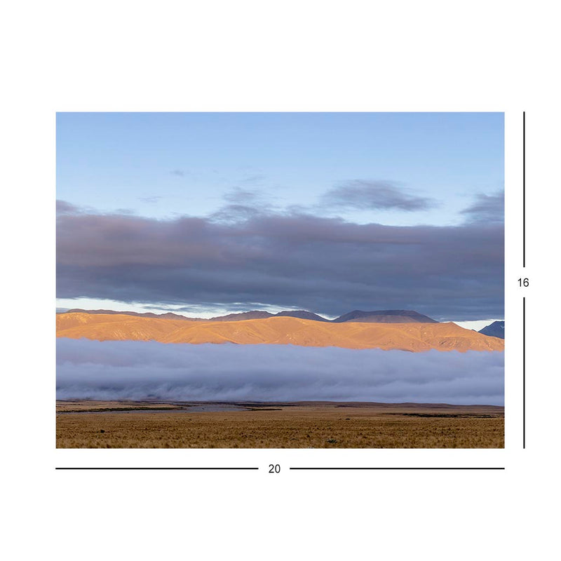 Wikimedia Commons Jigsaw Puzzle of the Day Fog around Lake Heron