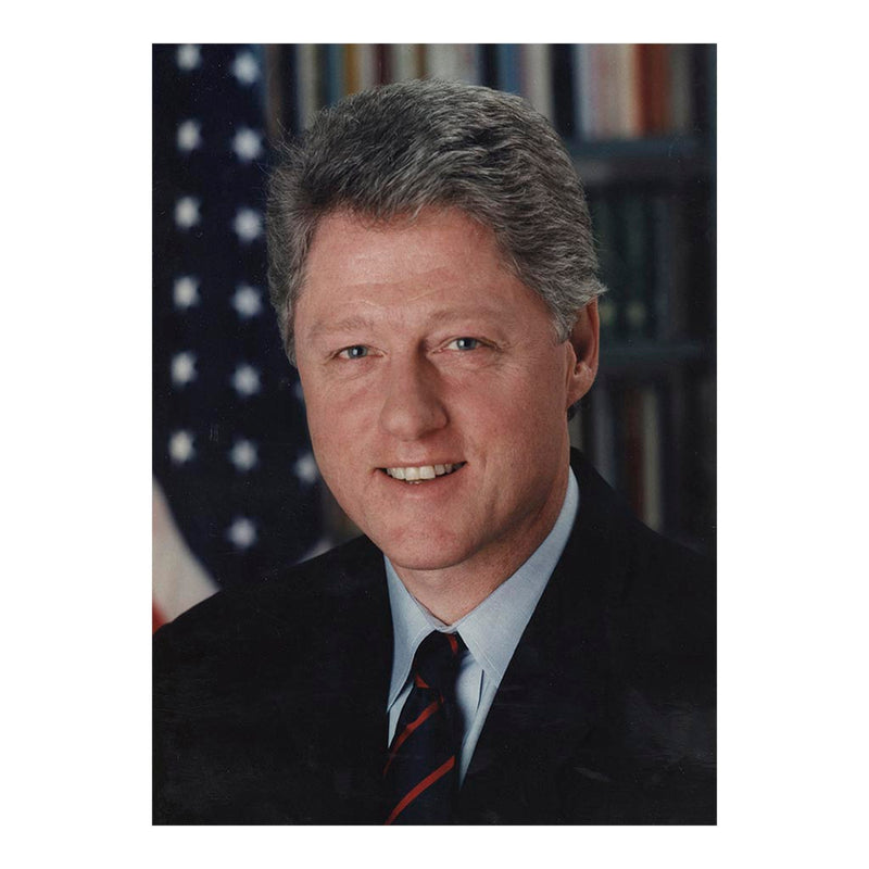 Bill Clinton Official Presidential Portrait Jigsaw Puzzle
