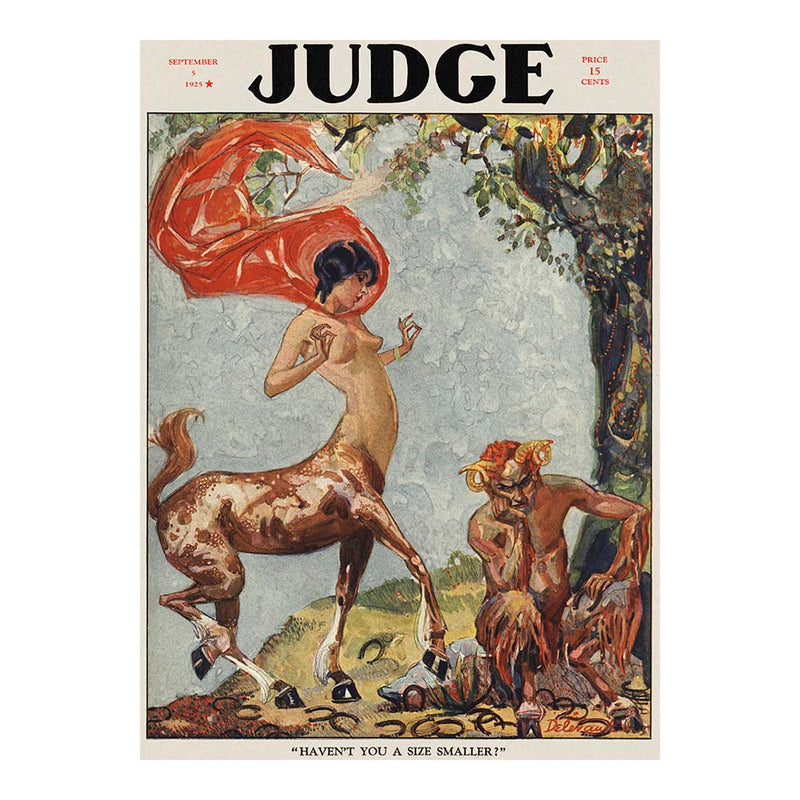 Centaur And Satyr Pulp Fiction Jigsaw Puzzle