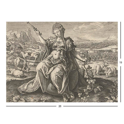 Europa Engraving Jigsaw Puzzle