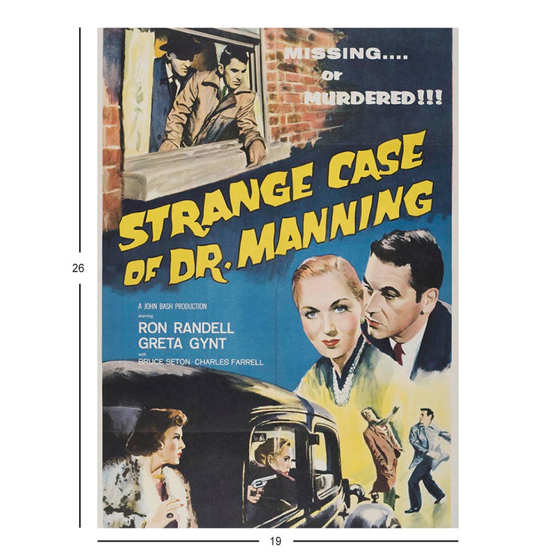Strange Case Of Dr Manning Jigsaw Puzzle