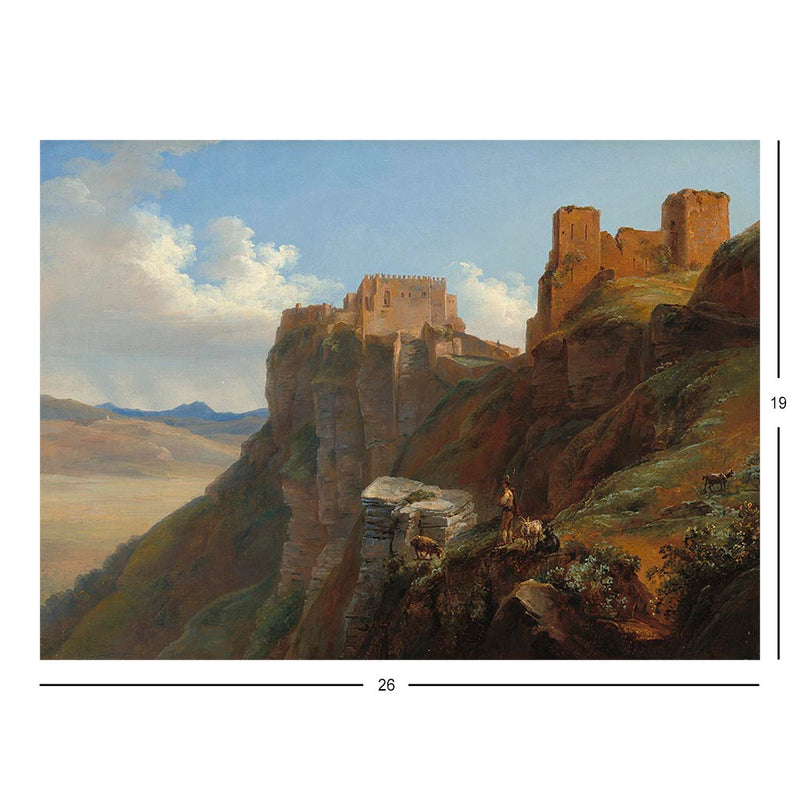 View of the Castello Di San Giuliano Jigsaw Puzzle