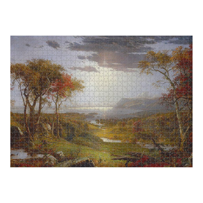 Autumn On The Hudson River Jigsaw Puzzle