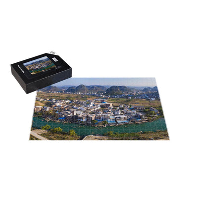 Wikimedia Commons Jigsaw Puzzle of the Day Yulong Village