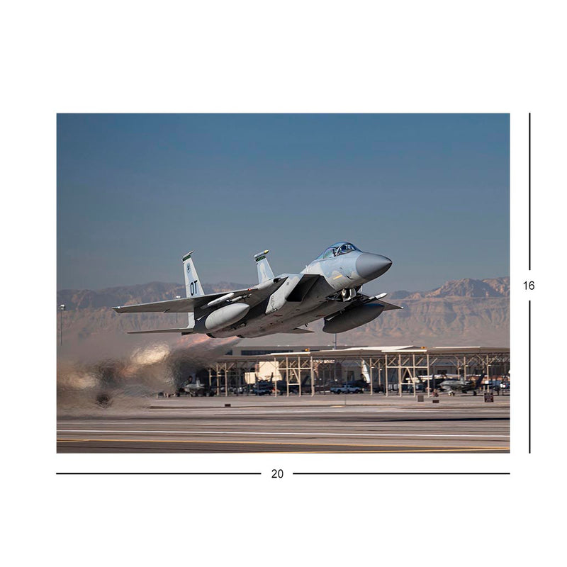 An F-15C Eagle Takes Off Jigsaw Puzzle