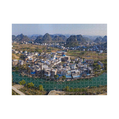 Wikimedia Commons Jigsaw Puzzle of the Day Yulong Village