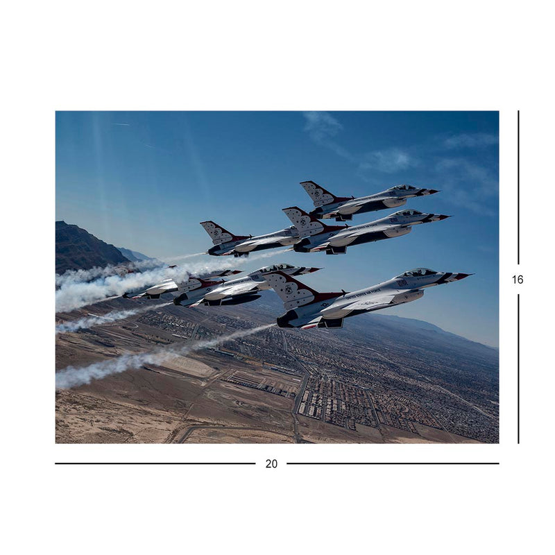 Air Force Air Demonstration Squadron "Thunderbirds" Jigsaw Puzzle