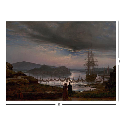 View from Vaekero near Christiania Jigsaw Puzzle
