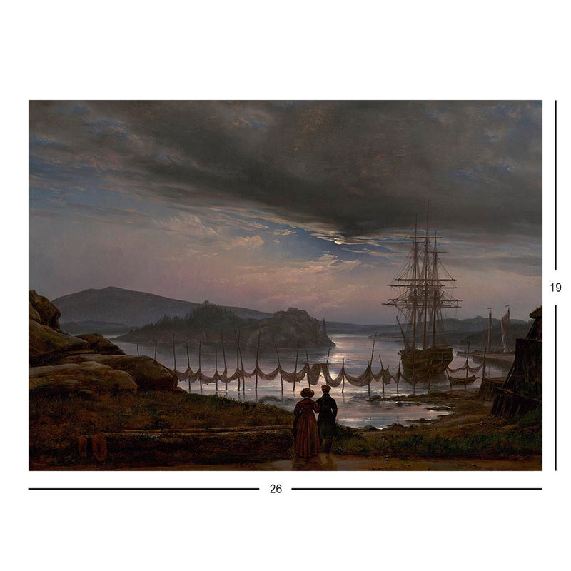 View from Vaekero near Christiania Jigsaw Puzzle