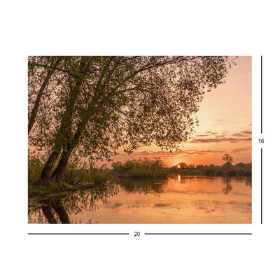 Wikimedia Commons Jigsaw Puzzle of the Day Dawn At The Sula River