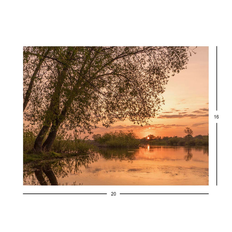 Wikimedia Commons Jigsaw Puzzle of the Day Dawn At The Sula River