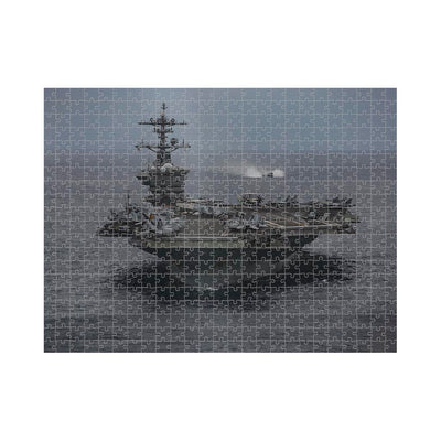 The Nimitz-Class Aircraft Carrier USS Abraham Lincoln Jigsaw Puzzle