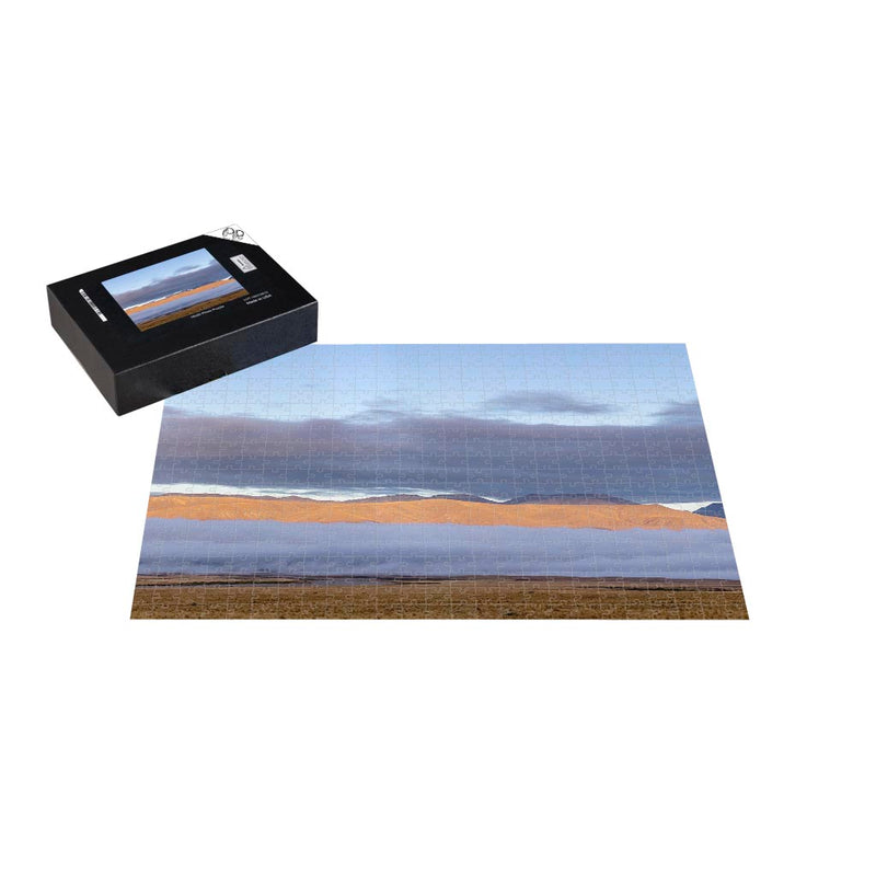 Wikimedia Commons Jigsaw Puzzle of the Day Fog around Lake Heron